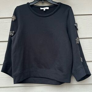 Dorothee Schumacher 65%Cotton,35%Polyester Black Women's Sweater